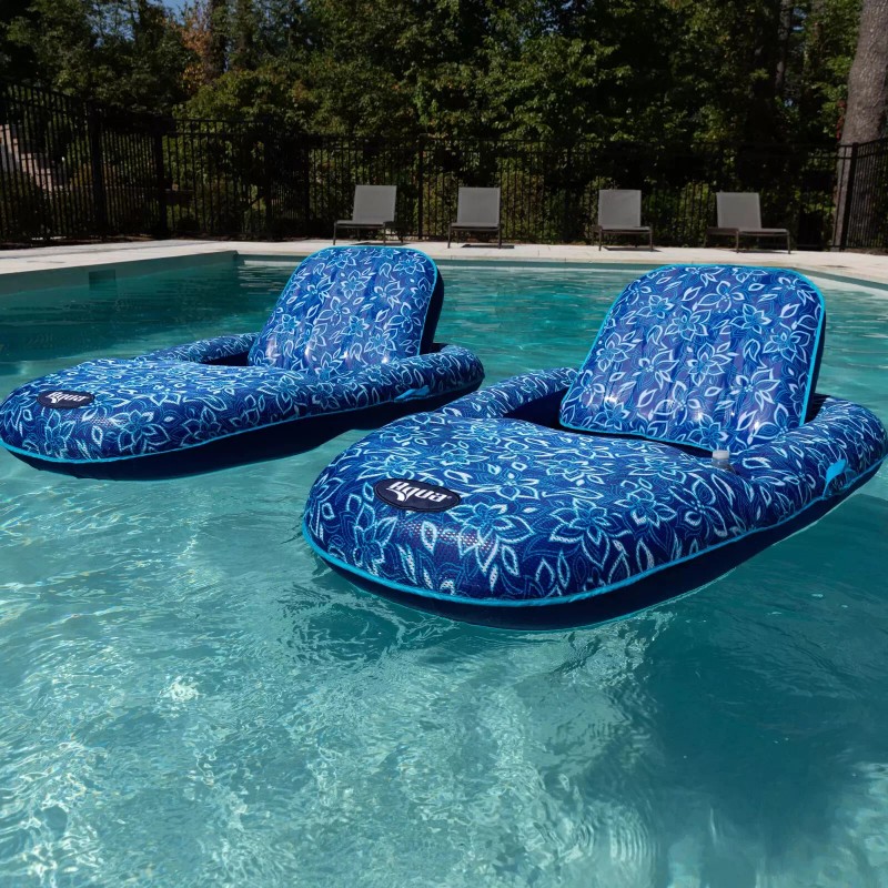 Aqua Luxury Pool Lounger, 2-pack