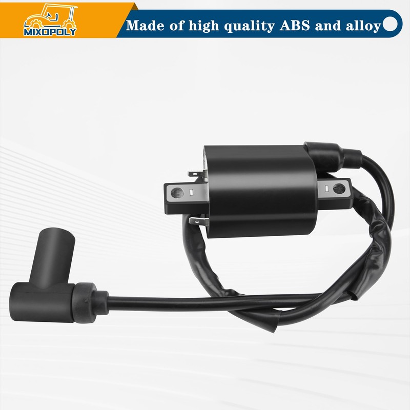 MIXOPOLY Ignition Coil Assembly with Spark Plug for Yamaha Gas
