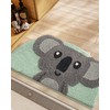 LUMI Playful Animal Bath Mats - Adorable Designs, Soft and