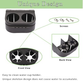 Drive-up Golf Cart Club Car DS Dual Cup Holder Kit 1993-Up-2 Packs