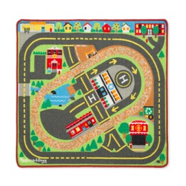 Melissa & Doug Deluxe Multi Vehicle Activity Rug (SIOC)