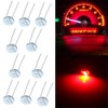OCPTY 10 Pack Red 4.7MM For Mini Bulbs with 3Pcs