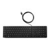 HP 320K USB Keyboard Black German QWERTZ Layout Recycled Plastic