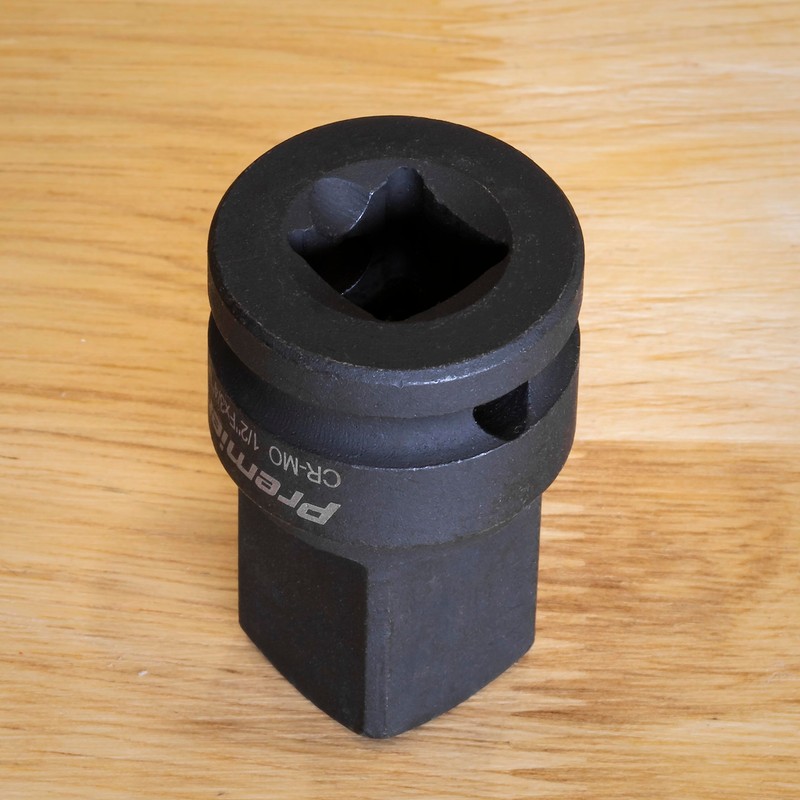 Sealey Ak5402 Impact Adaptor 1/2Sq Drive Female - 3/4Sq Drive