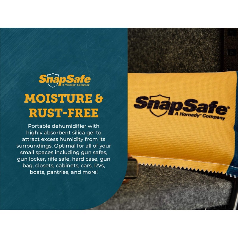 SnapSafe Reusable Dehumidifier Bag 450G, 75908 - Portable, Easy to