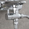 Tecmolog DSF012 Shower Diverter Valve 3-Way 1/2 Inch Brass Shut-Off