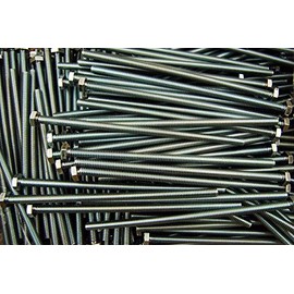 (75) Full Thread 1/4-20 x 6 Hex Head Tap Bolt A307 Zinc