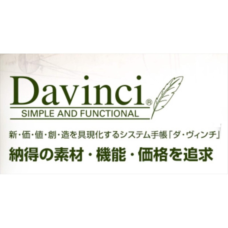 Raymei Fujii JDP3009Z Personal Organizer, Da Vinci, Standard Pocket, Wine