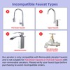 Hibbent NSF/ANSI/CAN 61 Certified Faucet Aerator, CUPC Certification 360 Degree
