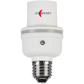 Lunartec Gossip Lamp: Lamp Socket Adapter E27 to E27 with Brightness and Noise Sensor (Lamp with Sound Sensor, Lamp with Clapping Switch, Sound Reacting)