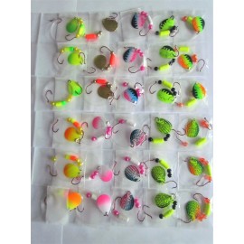 Colorado Spinner Harness 30 Spinner Floater Rigs Leech Minnow Crawler Harness Walleye, Bass, Pike Size 3