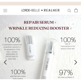 PLUS Lorde + Belle Wrinkle Reducing Booster 0.10 oz (New in Box) MSRP $59