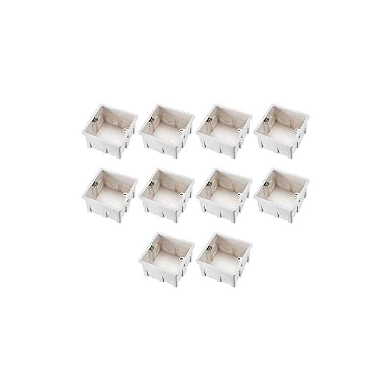 uxcell® Wall Switch Box Electrical Outlet Flush Mount 86 Type