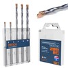 Presch SDS Plus Drill Bit Set 5-Piece - Hammer Drill