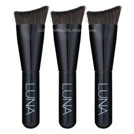 Luna Pro Curved Brush (Single Item) Coverspeak Exclusive Brush x3 / 루나 프로 커브드 브러쉬 (단품) 커버스픽 전용브러쉬 x3개