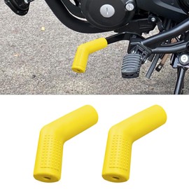 HQRNYP 2PCS Motorcycle Gear Shift Lever Shoe Protector, Motorcycle Shifter Cover, Anti Slip Gear Shift Lever Cover, Motorbike Accessories Rubber Shifter Sleeve Protector for Street Dirt ATVs
