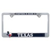 Bigger in Texas Metal License Plate Frame
