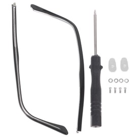 Angoily 1 Pair Metal Glasses Replacement Arms Legs Replacement Glasses Repair Kit Universal Glasses Arm Replacement Legs for Glasses Sunglasses Black