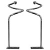 Swish Pair of Metal Curtain Holdback Valance Creator Swags Holders