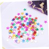 Gadpiparty Five-pointed Star Sequins Decorative Confetti for Birthday Parties Festivals