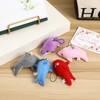 SOIMISS Pack of 5 Plush Dolphin Key Ring Pendant Key