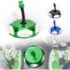Dirt Bike Gas Fuel Tank Cap Cover With Air Vent Hose Tube, Green