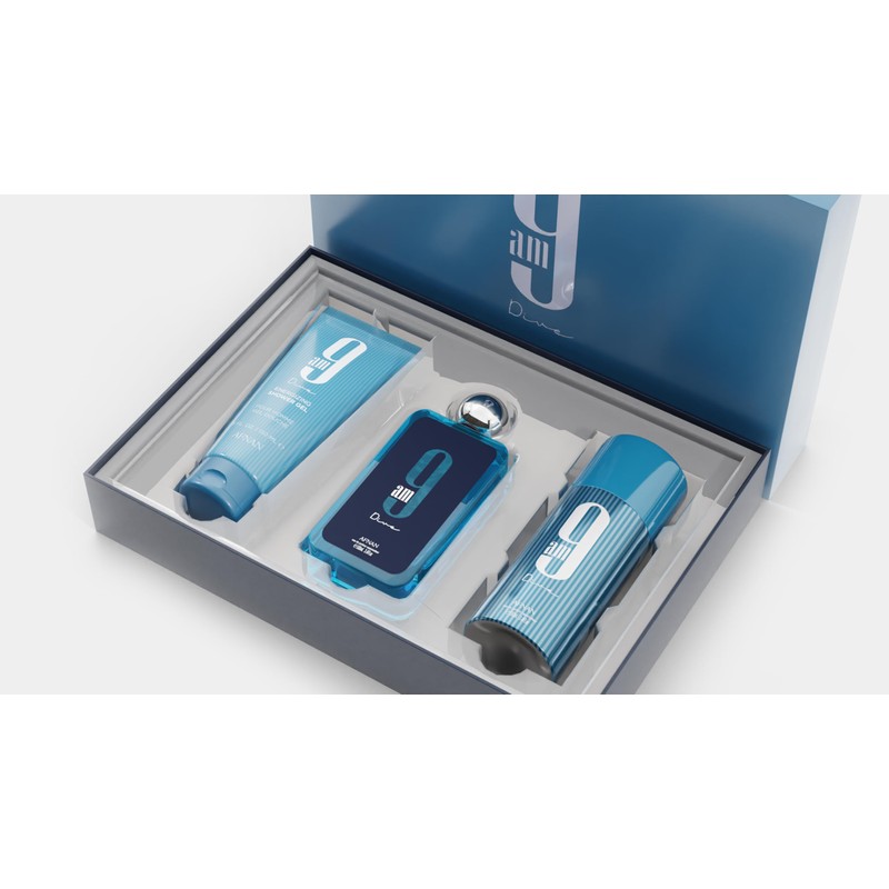 Afnan 9 Am Dive Perfume Gift Set – Eau De