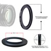 52mm to 55mm Camera Filter Ring/52mm to 55mm Step-Up Ring