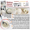 11 pcs Cheese Making Kit Beginners - Soft Cheese Molds