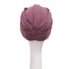 CAREBELL Chemotherapy Turban Elegance Malva Gold Bamboo for Hair Loss