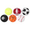 Keenso 6 Piezas de Pelotas de Golf,Novedad Pelotas Golf Accesorio