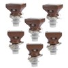 6PCS 20LED Solar String Lights Waterproof Wine Bottle Cork Lamp
