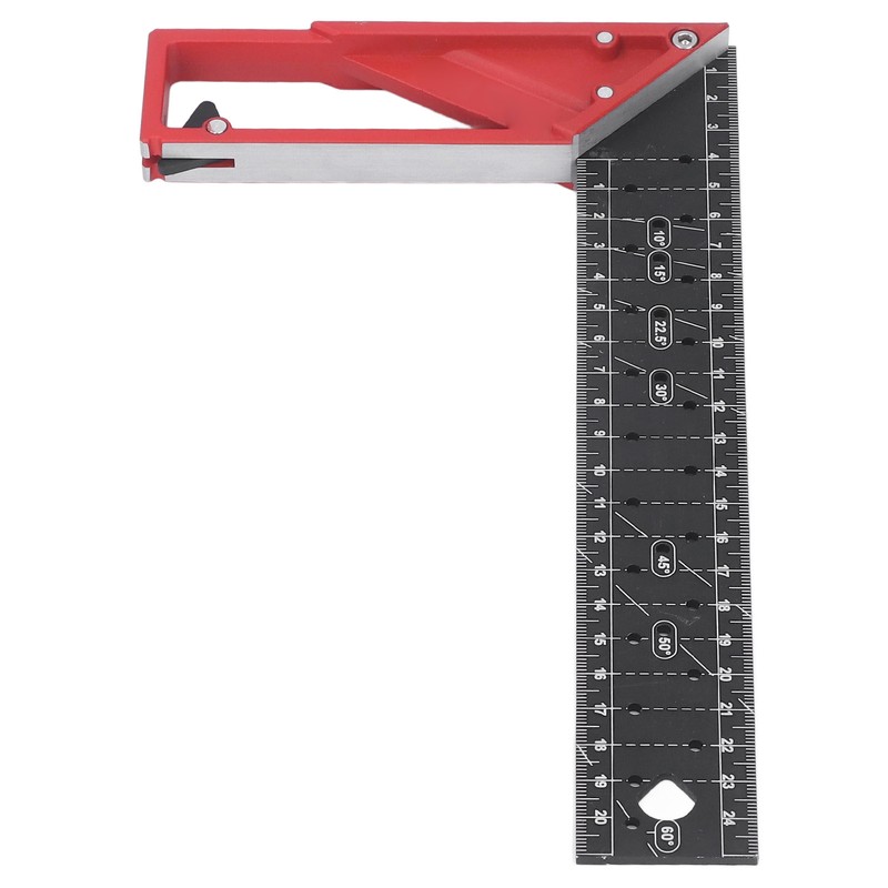 Woodworking Square Multi Angle Professional L Shaped Aluminum Alloy Scribing