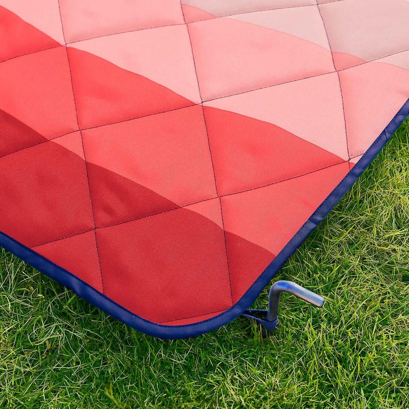 Weatherproof Vintage Outdoor Blanket (60in x 72in) - Portable Picnic