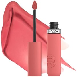 LOréal Paris Infaillible Le Matte Resistance Labial Líquido de Larga Duración por 16H, a Prueba de Agua, Color Intenso, con Ácido Hialurónico, Tono...