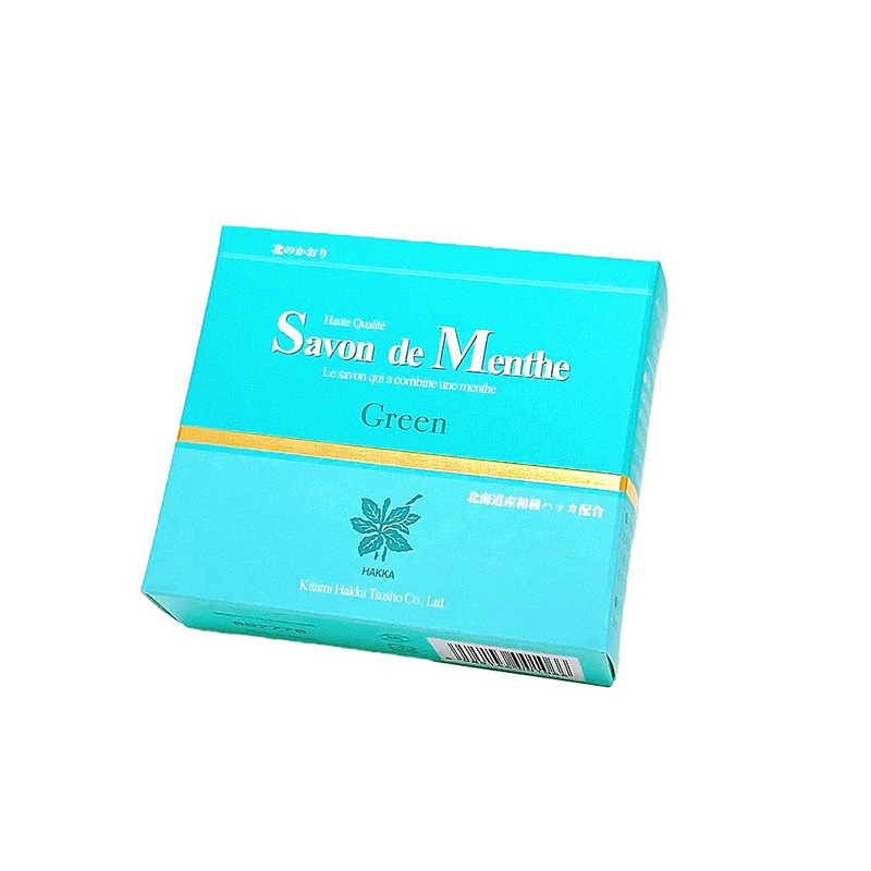 Kitami Hakka Tsusho Savon de Menthe Peppermint Soap, Hokkaido Peppermint