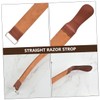 Beavorty Straight Razor Strop Dual Sided Artificial Leather Sharpening Tool
