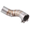 Motorcycle Exhaust Centre Pipe, Motorcycle Stainless Steel Short 51 mm