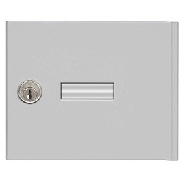 Salsbury Industries 3651ALM Replacement Door and Lock Standard A Size for 4B+ Horizontal Mailbox with Keys, Aluminum