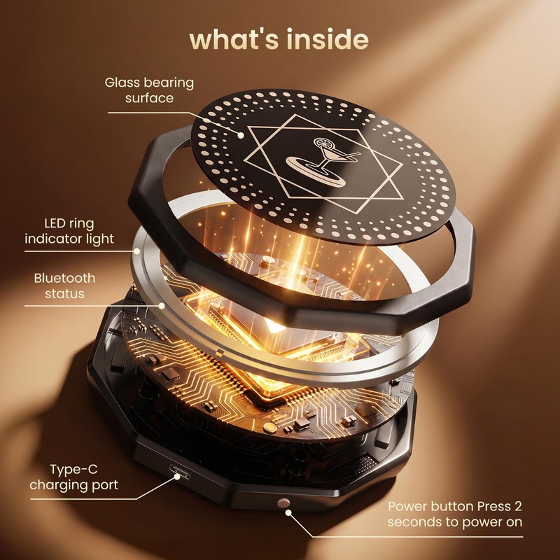 Smart Cocktail Maker, App Controlled Automatic Cocktail Mixing Machine, Home