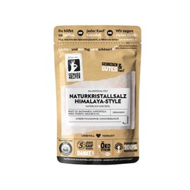 Bremer Gewürzhandel Pink Natural Crystal Salt, Ground Food Salt Fine for Cooking, 250 g