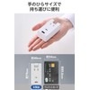 Elecom ECT-36-1ACWH Power Strip, USB Outlet, 15W, AC x 1,