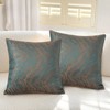 Traziewell Cushion Covers Uk Green 2 Pack Polyester Cushion Cover