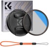 K&F Concept 95mm PL Filter with Lens Cap, High Transmittance,