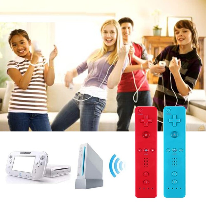Tevodo Wii Remote Controller, 2 Packs Upgrade Wii Wireless Controller