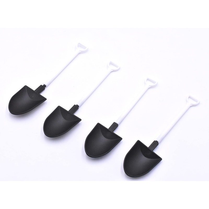 50PCS Plastic Mini Ice Cream Dessert Spoon Shovels Pudding Yogurt