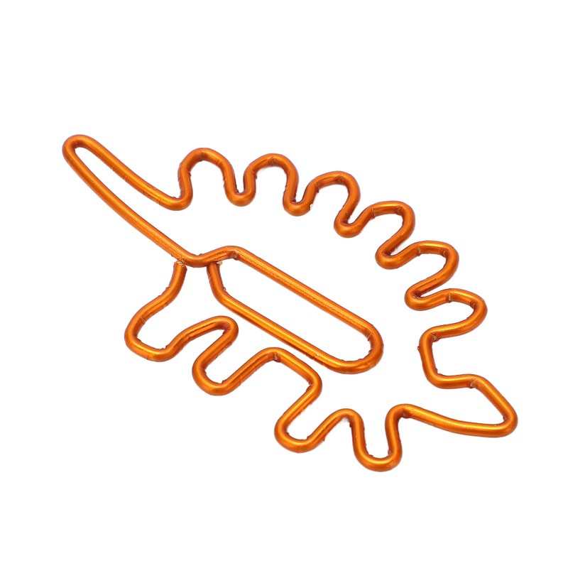 100pcs Paper Clips Portable Mini Cute Dinosaur Shape Electroplated Metal
