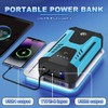 Gehopow 12v Jump Starter for 10.0L Gas/8.0L Diesel, 6000A Peak