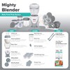 Nuby Mighty Blender with Cookbook - 22-Piece Baby Food Maker