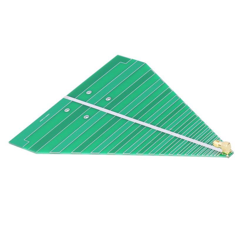 Log Periodic Antenna UWB UltraWide Bandwidth Printed Circuit Board Module